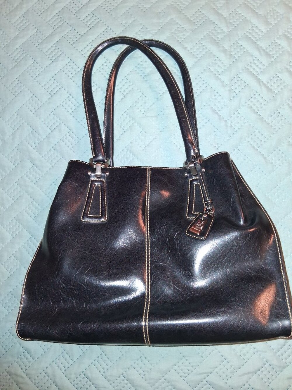 Like New! Liz Clairborne Large Black Tote Purse